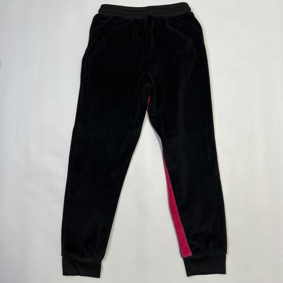Converse Hoodie Pants Set Youth Large 12-13 Velour Pink Stripes Outfit Tracksuit - Picture 10 of 15